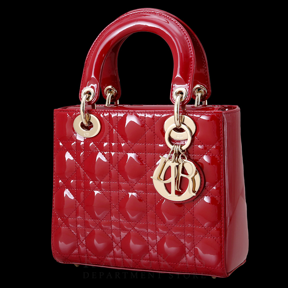 CHRISTIAN DIOR(USED)크리스찬디올 레이디디올 페이던트 스몰 백